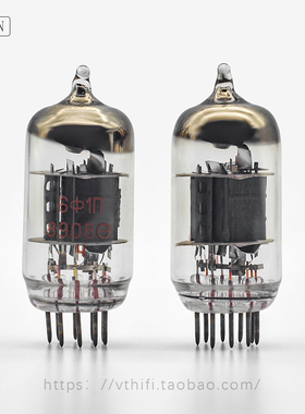 全新苏联6中1N库存电子管 代6F1 ECF80 音质柔美