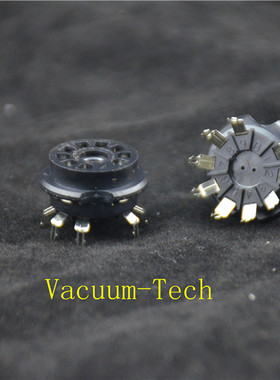 原装韩国进口九脚电路板管座适用6DJ8/6922/12AU7/12AX7/ECC88等