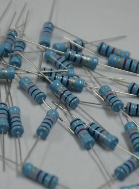 全新胆机 电子管DIY台湾产 铜引脚 金属膜150R 欧姆 色环电阻