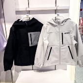 男童运动户外系列休闲运动外套 斯凯奇儿童2025冬季 新款 P425B015