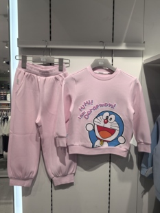 L325K071 卫衣长裤 斯凯奇儿童2025新款 女童休闲运动套装