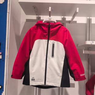 百搭运动休闲梭织外套P126K005 儿童时尚 斯凯奇儿童2026春季 新款