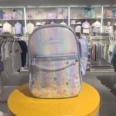 斯凯奇儿童2026秋季新款女童时尚百搭运动休闲双肩包 L326G023