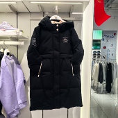 女童中长款 斯凯奇儿童25冬季 新款 羽绒服保暖外套P425G016