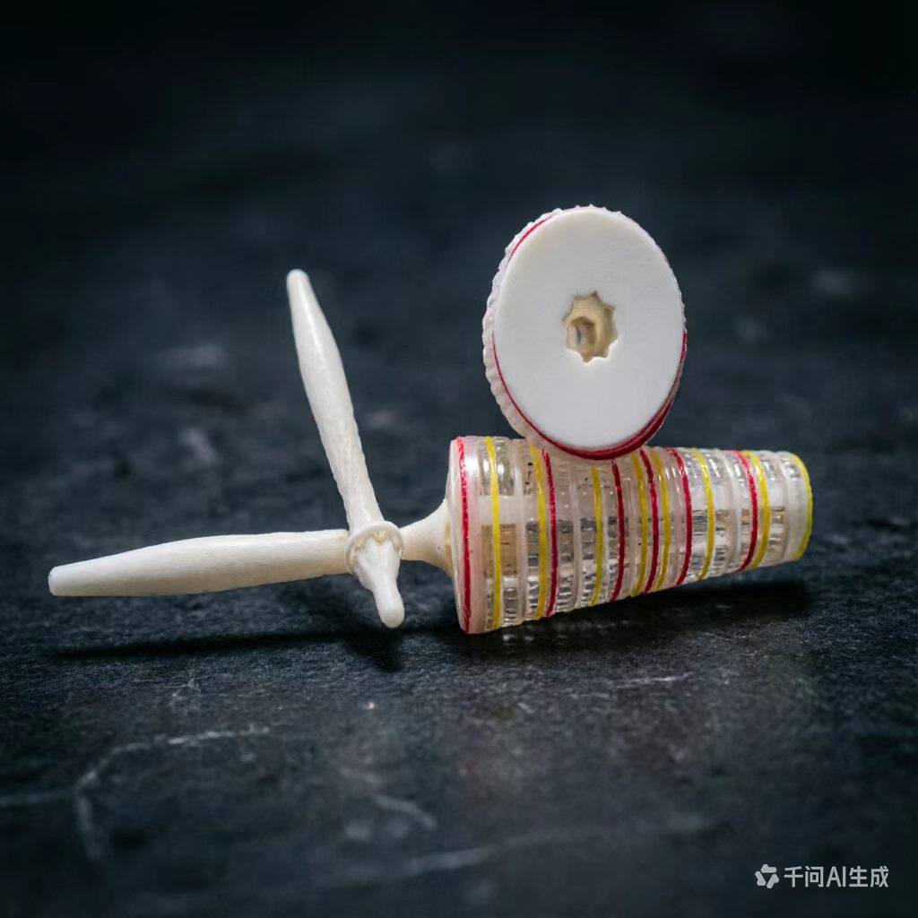 锥形魔术自粘刘海发卷 卷发棒蓬松卷发筒 美发卷大卷喇叭烫2枚入