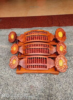 非洲锦盒摆件文化送礼如意算盘