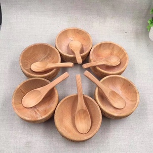 红豆杉福字碗具碗筷18件套送礼自用健康天然用品礼盒