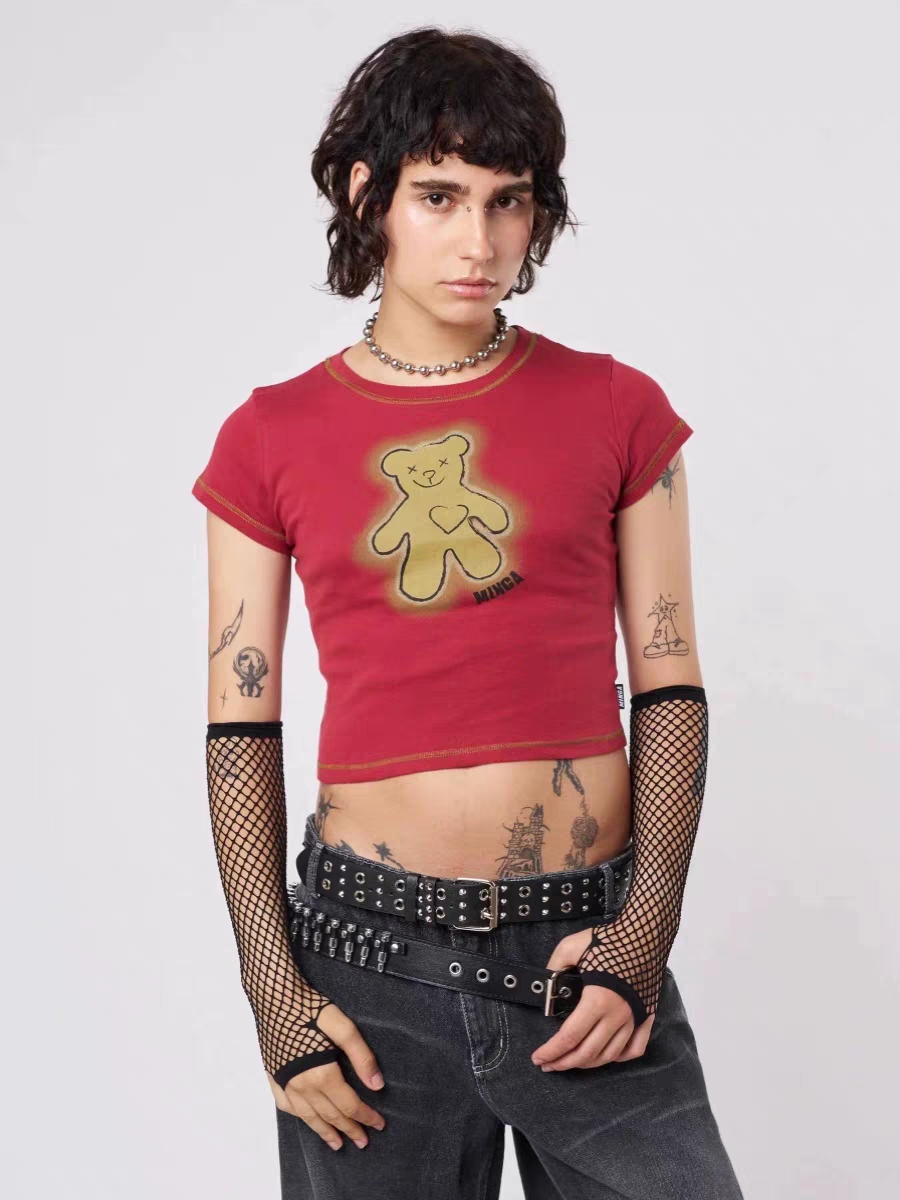 mingalonY2K千禧短袖T恤