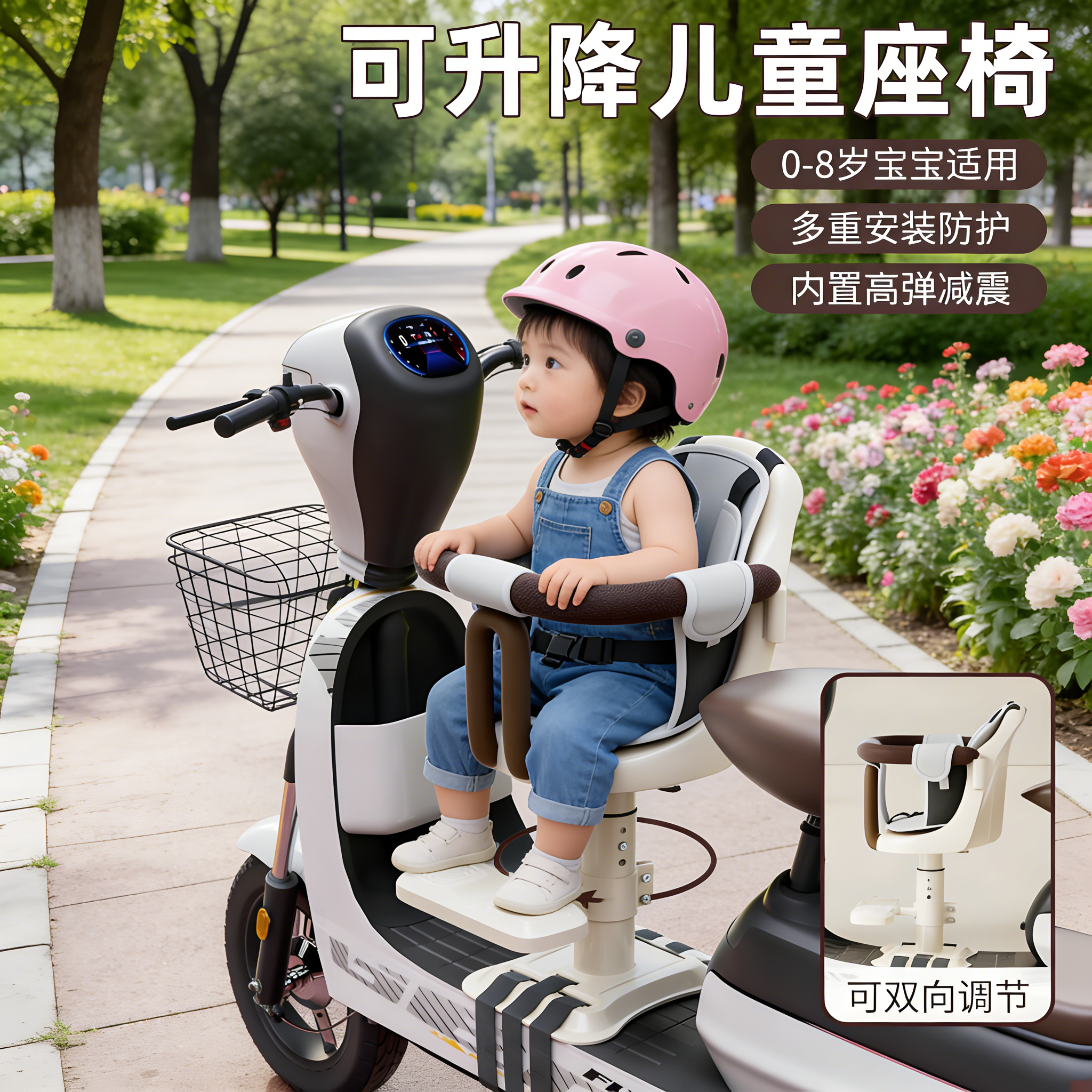 电动车儿童座椅前置宝宝电瓶车小电车安全坐椅可折叠坐凳加厚通用,电动车/配件/交通工具,电动车儿童座椅,淘宝优惠券,粉丝福利购,淘宝优惠卷