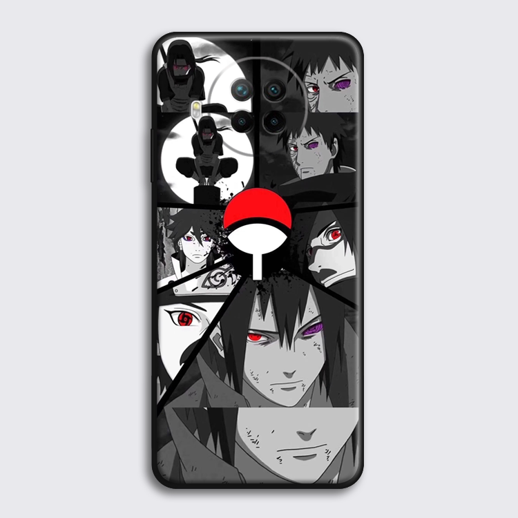适用红米note9pro/8t/RedmiNote7/54a火影忍者鼬佐助止水男手机壳