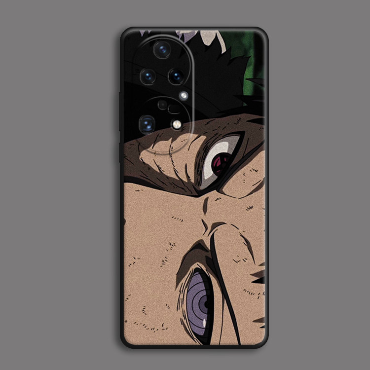 适用华为p50pro/p40/p30mate40/30pro火影忍者带土写轮回眼手机壳
