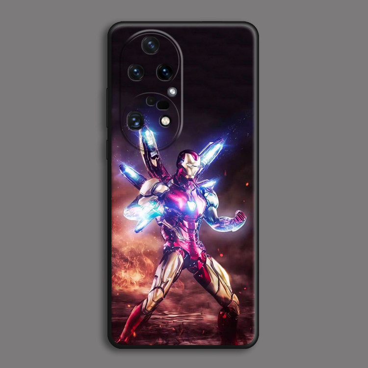 适用华为P50pro/P40/P30mate40/30pro漫威钢铁侠复个性男潮手机壳