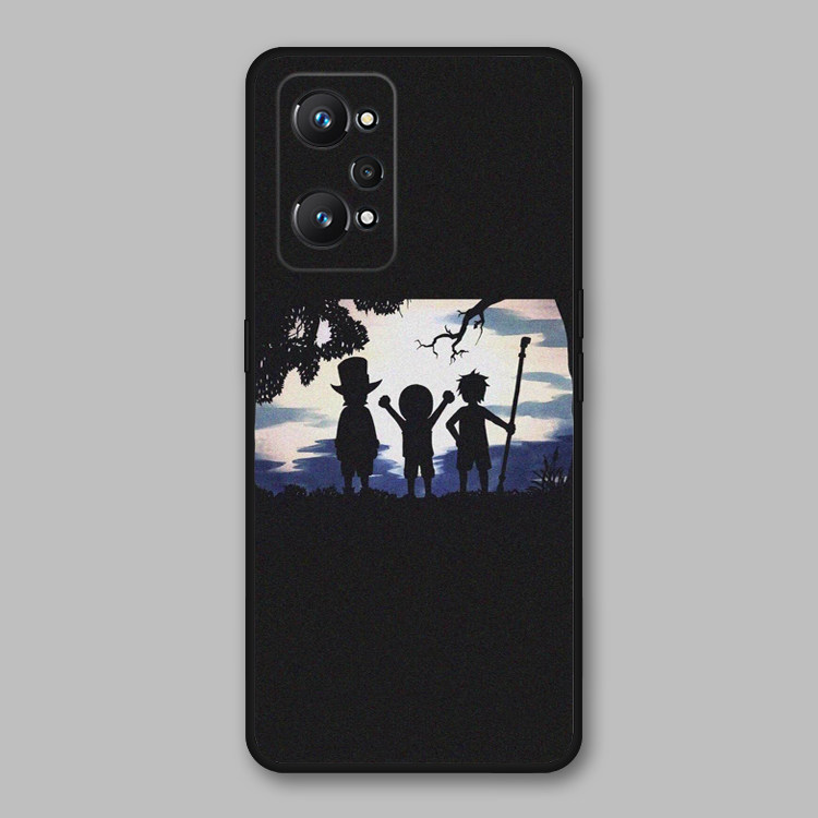 适用真我GTneo2/v15/x7/v13/q3/q2pro动漫海贼王三兄弟路飞手机壳