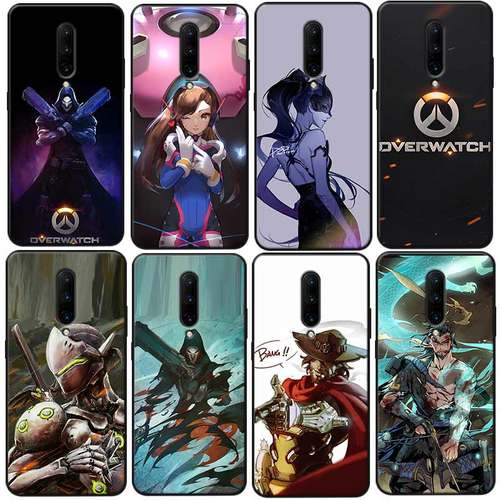 适用8pro壳手机定制1+8pro硅胶1加6t软套OW守望先锋dva源氏