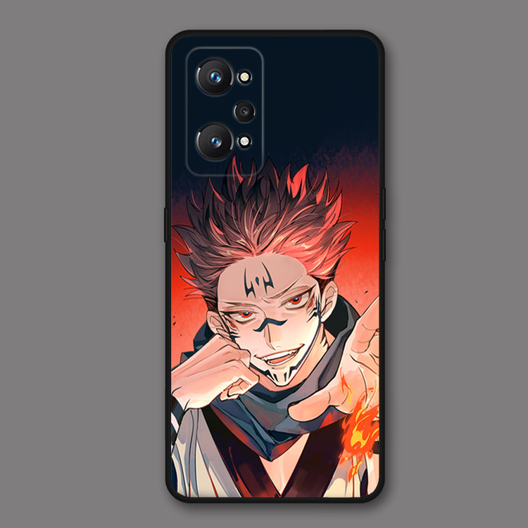 适用真我GTneo2/v15/x7/v13/q3/q2pro硅胶咒术回战虎杖悠仁手机壳