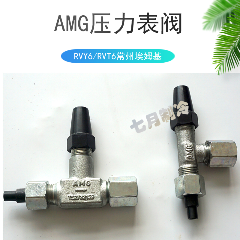 AMG压力表阀氨氟制冷阀门DN6直通