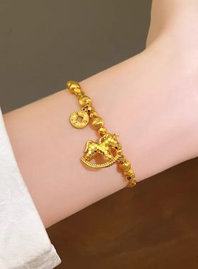 2026新款马年马到成功手链碎冰冰