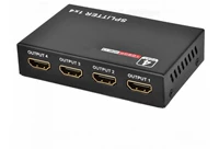 Устройство распределения HDMI 1 в 4, одно перетаскивание, четыре с высоким содержанием общего видео с высокой дефицитом, преобразователь в одну точку четырех