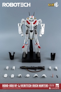 Threezero 瑞克  ROBO-DOU VF-1J 变形战斗机 太空堡垒 可动手办