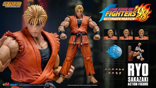 KOF 坂崎亮 Toys 可动人偶手办 1.3 拳皇98 Storm
