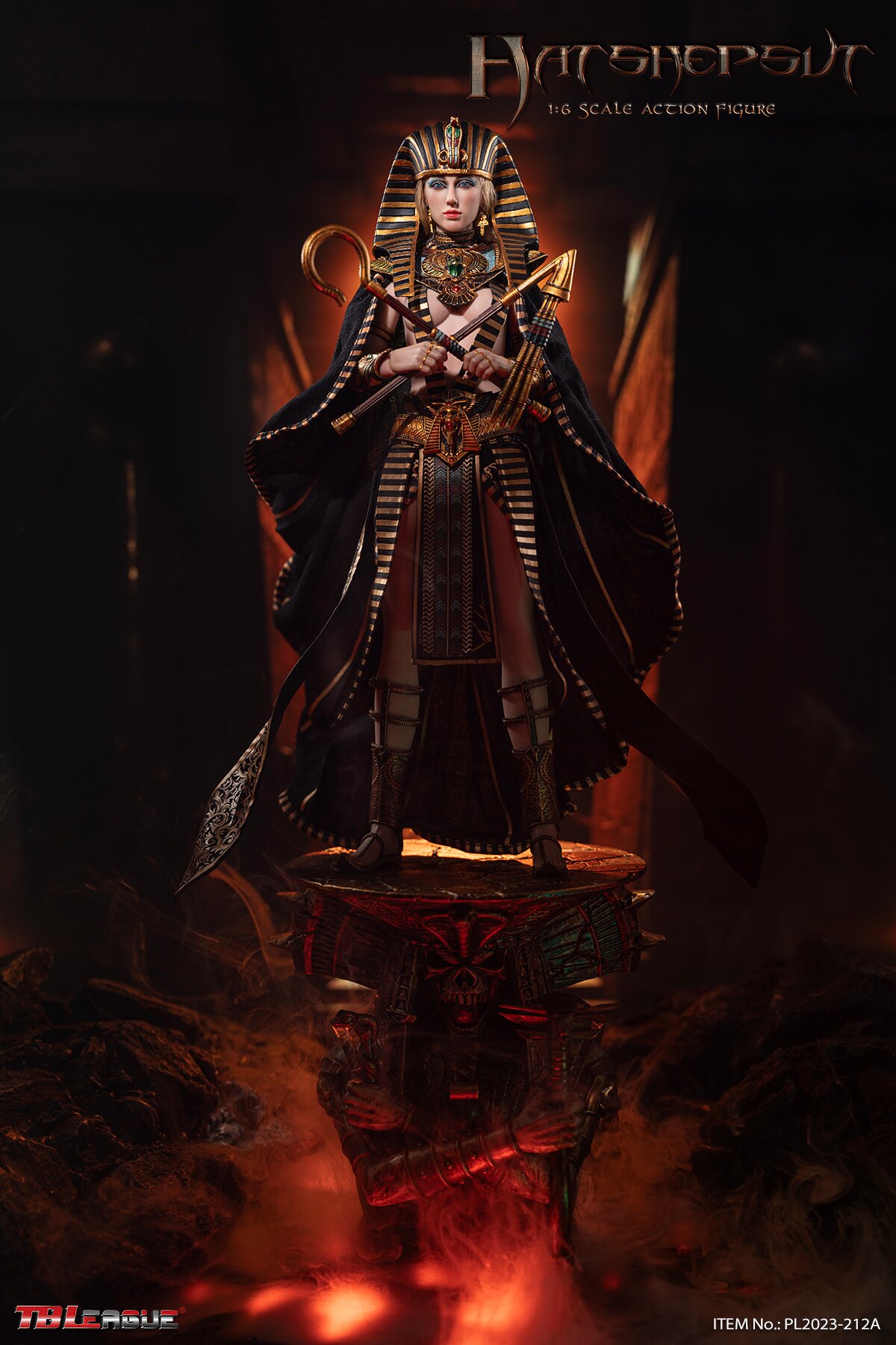 tbleague  哈特谢普苏特 古埃及第十八王朝女王 可动人偶兵人【】