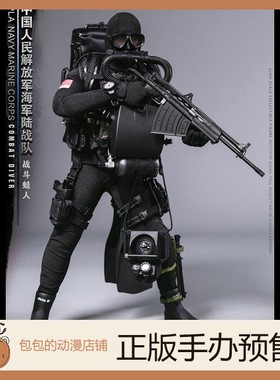 DAMTOYS 战斗蛙人 中国人民解放军海军陆战队 可动人偶手办【5.18