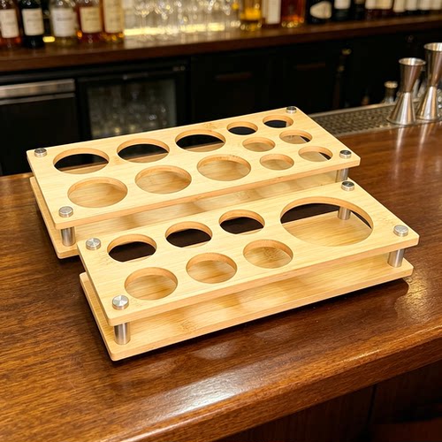 玖亿竹木收纳酒分酒器杯架酒具