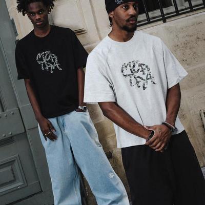 Mertra 短袖T恤上衣字母印花 UK潮牌 男女同款街头欧美