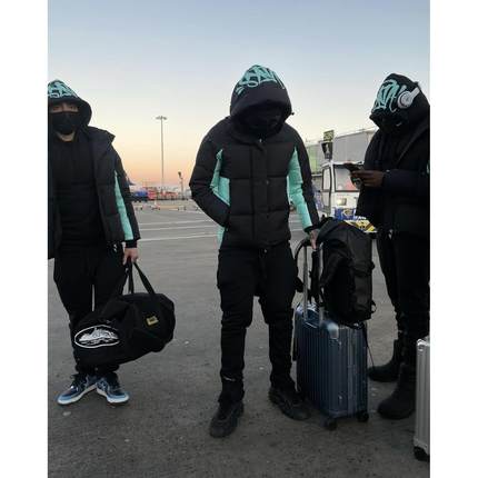 Synaworld羽绒服外套保暖欧美明星Cench同款UKDRIPDRILL嘻哈街头