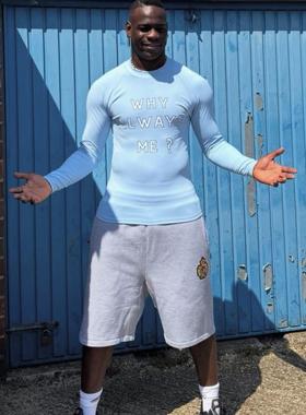 Corteiz长袖运动衫WHY ALWAYS ME 打底衫UKDRIPDRILL嘻哈说唱休闲