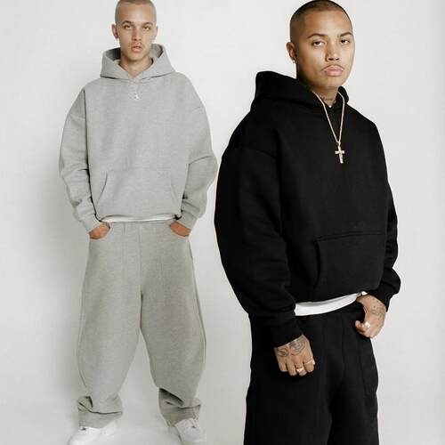 SWEATS COZY SET男士卫衣刺绣字母拉链开衫连帽衫男女情侣帽衫高