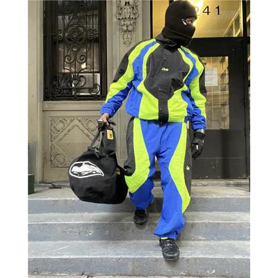 Corteiz梭织套装欧美恶魔岛UKDRIPDRILL嘻哈说唱街头透气运动