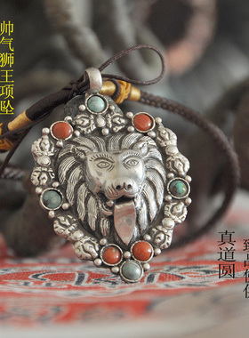 尼泊尔925银时尚个性风高档吊坠