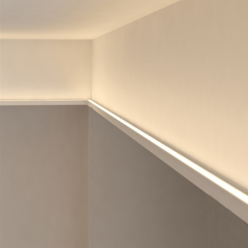 双眼皮线型灯槽客厅吊顶线条灯边吊单边向上打光洗墙氛围线性流水,家装灯饰光源,室内LED灯带,淘宝优惠券,粉丝福利购,淘宝优惠卷