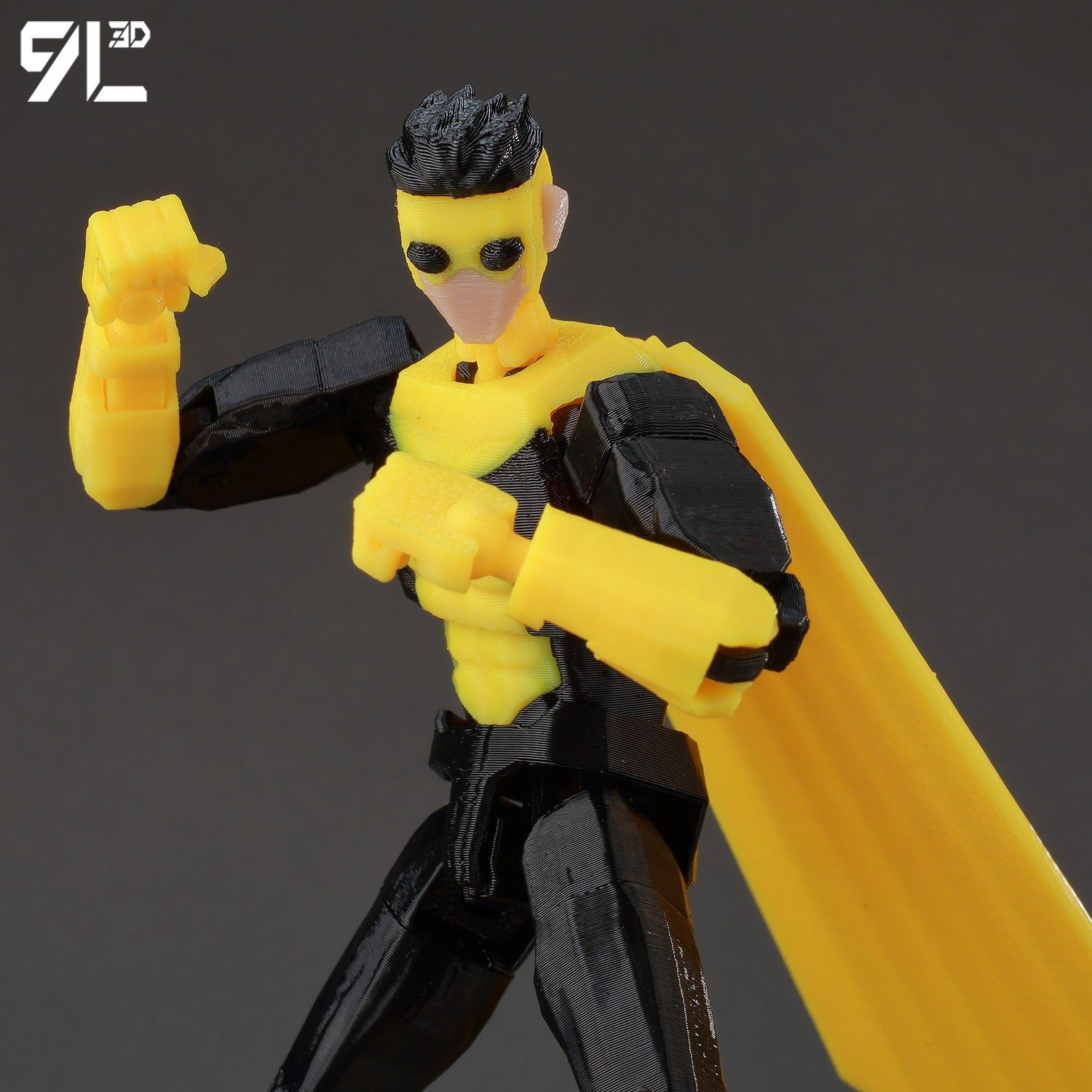 无敌少侠马克3D打印幸运13关节可动人偶手办动漫周边摆件模型