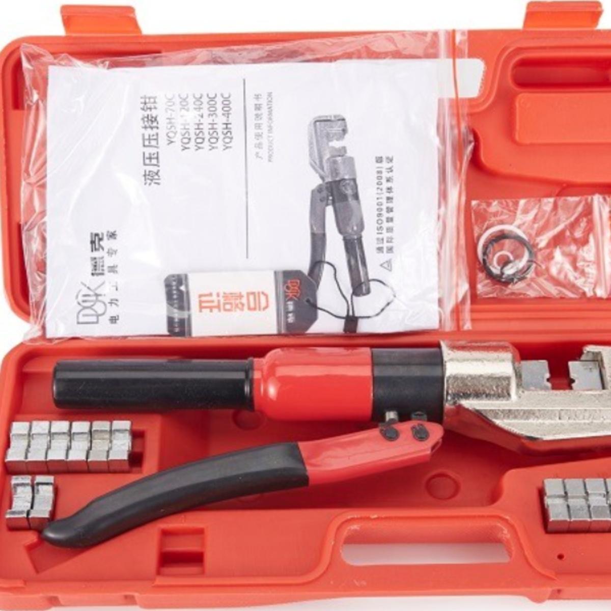 德克YQSH-70C手动液压钳压线钳压接钳压接4-70平方铜鼻子