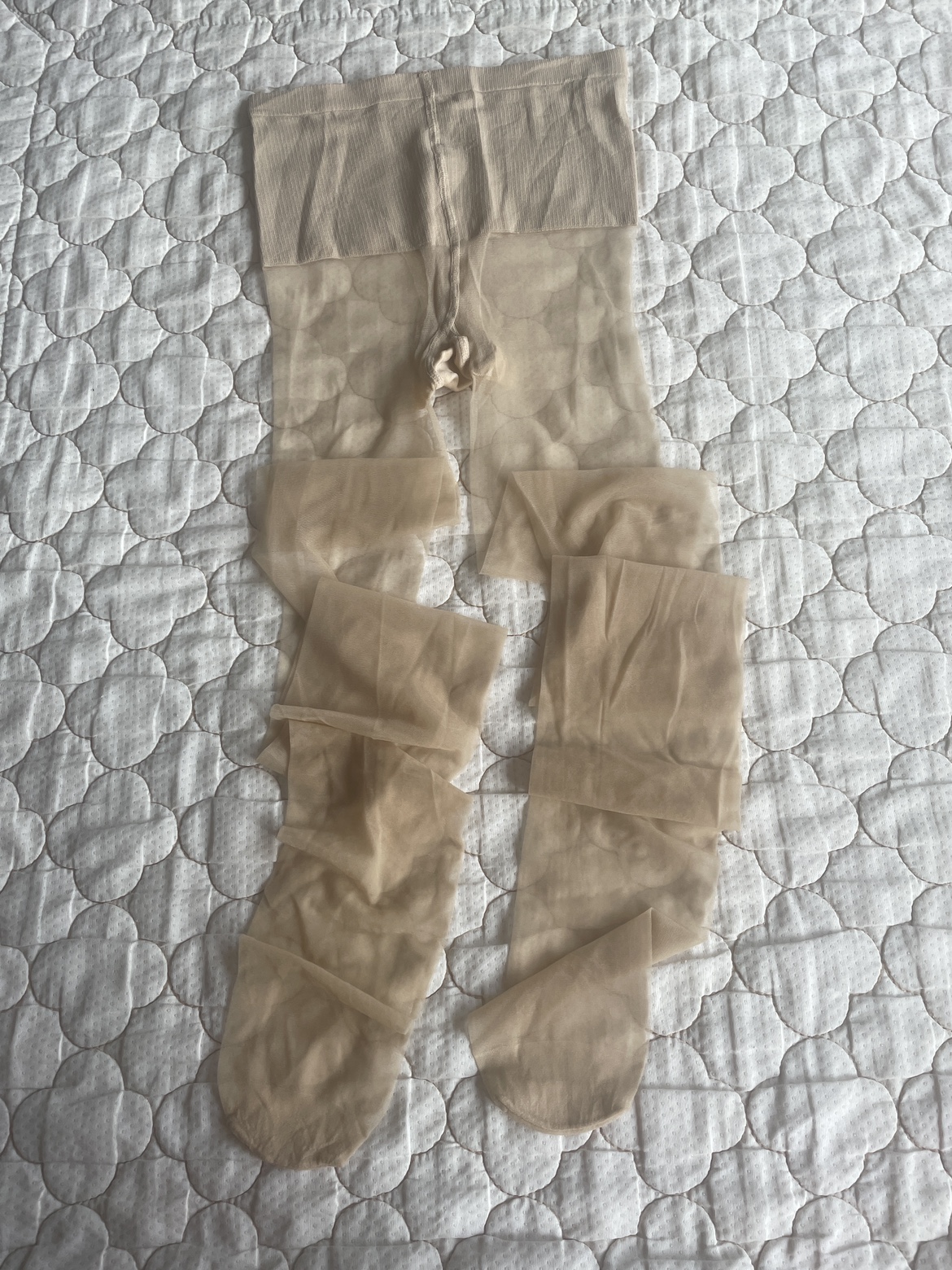 外贸宽边收腹小蛮腰透明T裆丝袜超薄包芯丝带加棉裆连裤袜肤色女