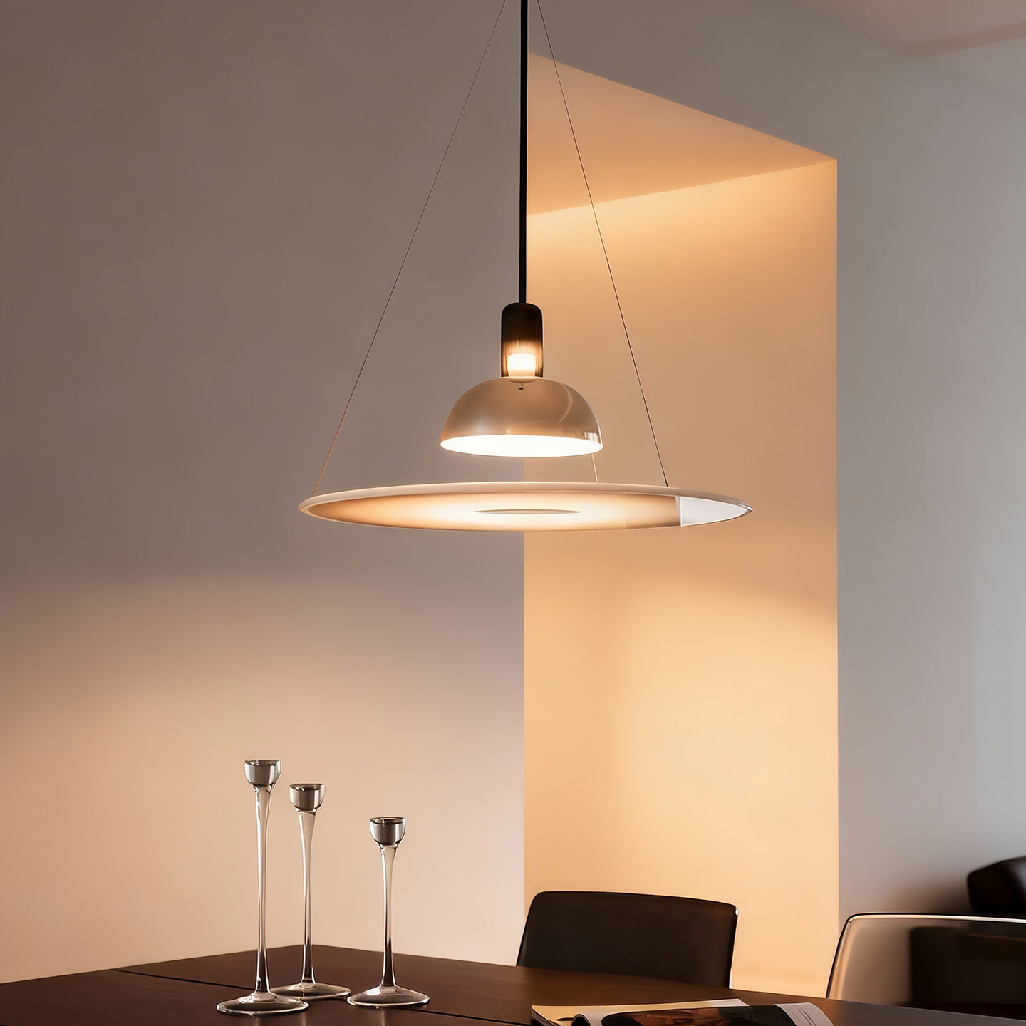 意大利飞碟餐桌吊灯简约现代轻奢高级感设计师款吧台岛台吊线灯具,家装灯饰光源,餐厅吊灯,淘宝优惠券,粉丝福利购,淘宝优惠卷