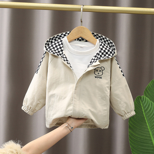 儿童外套春秋纯棉开衫春季女童薄款男童洋气衣服童装新款宝宝春装