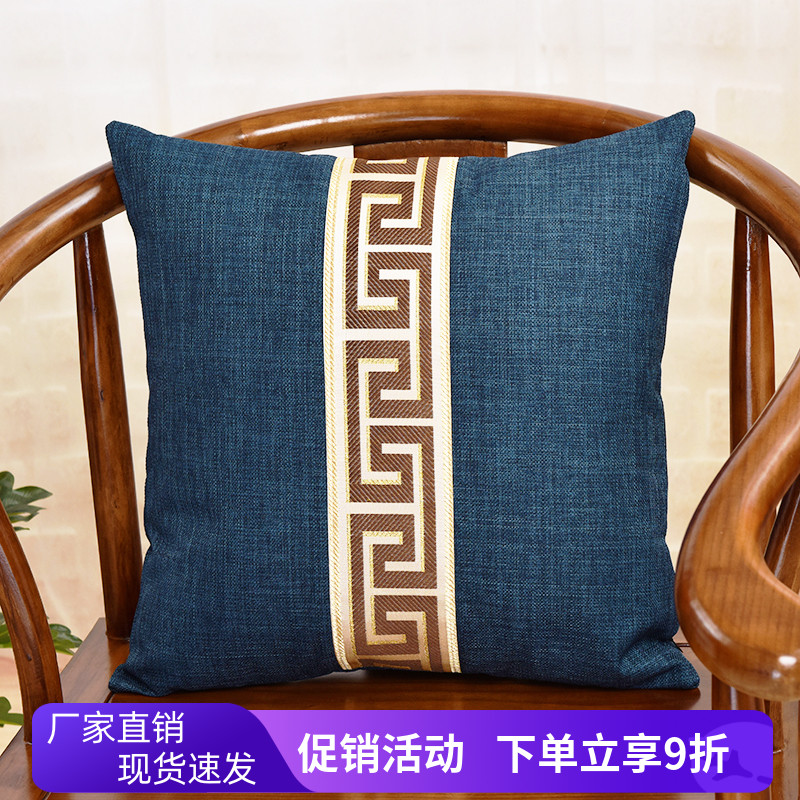新中式抱枕沙发靠垫腰枕