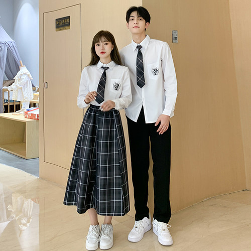 校服JK初高中学生装一刀长裙款