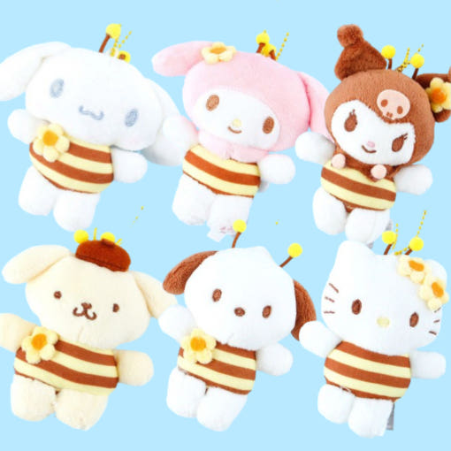 韩国正版三丽鸥蜜蜂kitty挂件