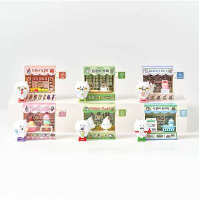 韩国正版自嘲熊美食盲盒