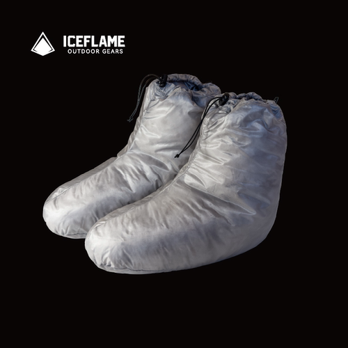 iceflame冰焰羽绒脚套超轻保暖