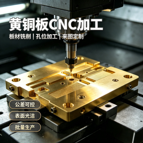 黄铜板CNC数控车铣复合走心机H59/H62/H65精密机械零配件加工定做