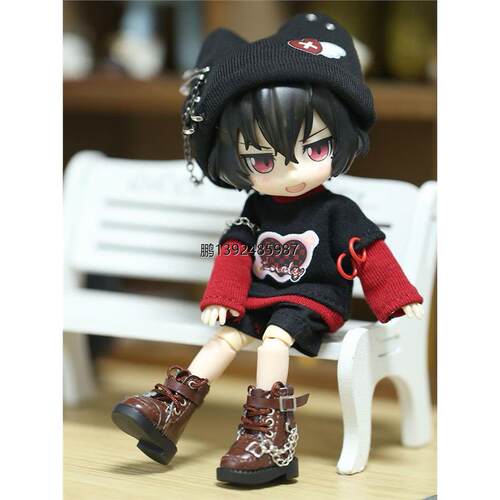 OB11鞋子gsc酷靴子机车