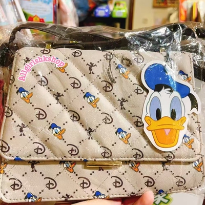 特价香港迪士尼达菲朋友小熊维尼迪士尼公主米奇手提双肩收纳包包
