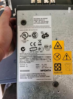 【释迦】MCDATA ES-4400，2只，没有电源