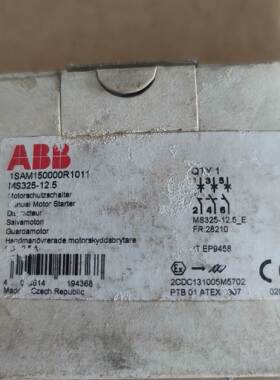 【释迦】ABB电动机保护用断路器MS325-12.5 1SAM150