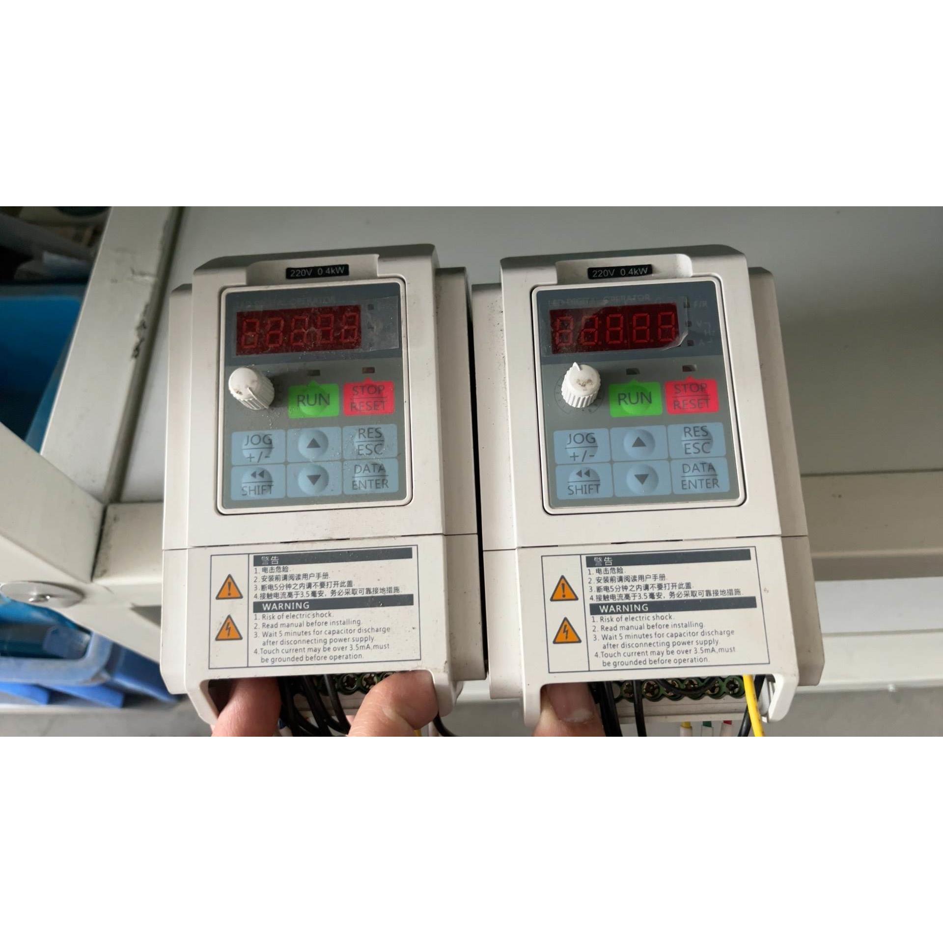 【释迦】和时利0.4KW变频器HGD100-0R4-1B拆机现货，实
